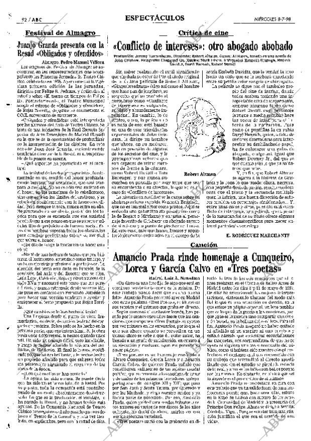 ABC MADRID 08-07-1998 página 92