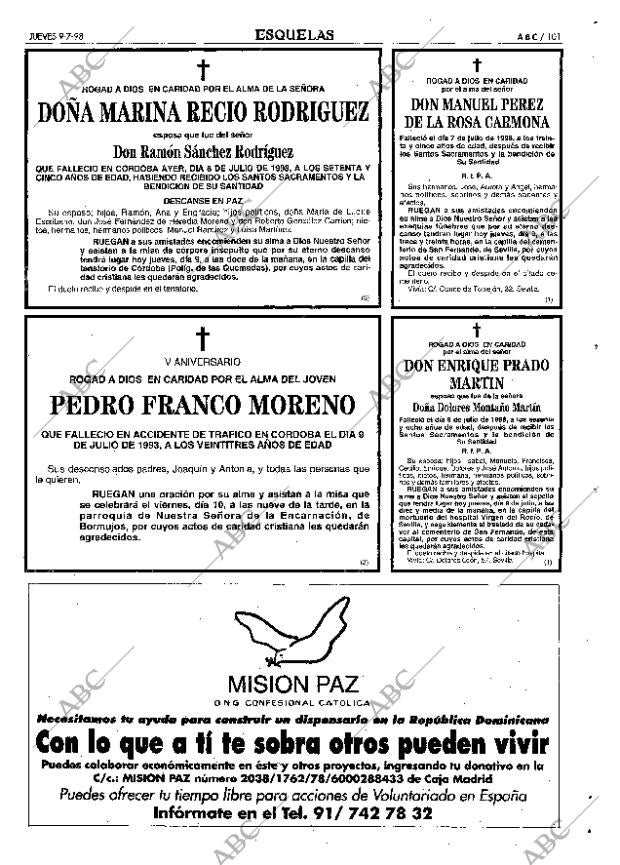 ABC SEVILLA 09-07-1998 página 101