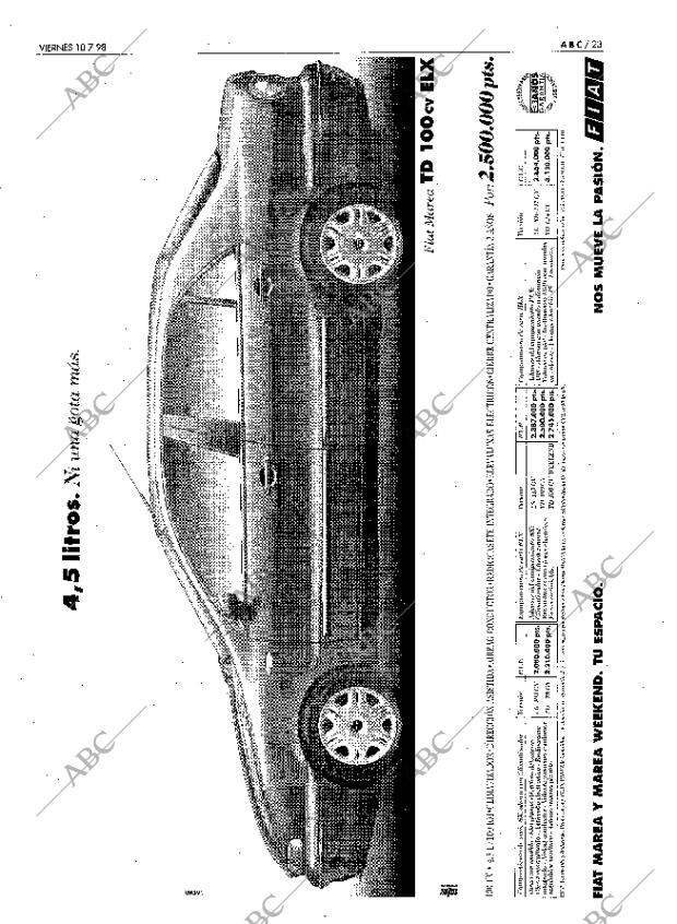 ABC SEVILLA 10-07-1998 página 23