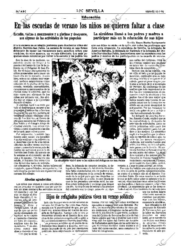 ABC SEVILLA 10-07-1998 página 56