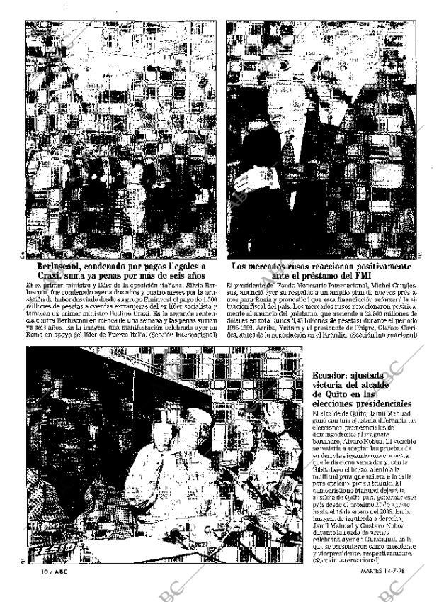 ABC MADRID 14-07-1998 página 10