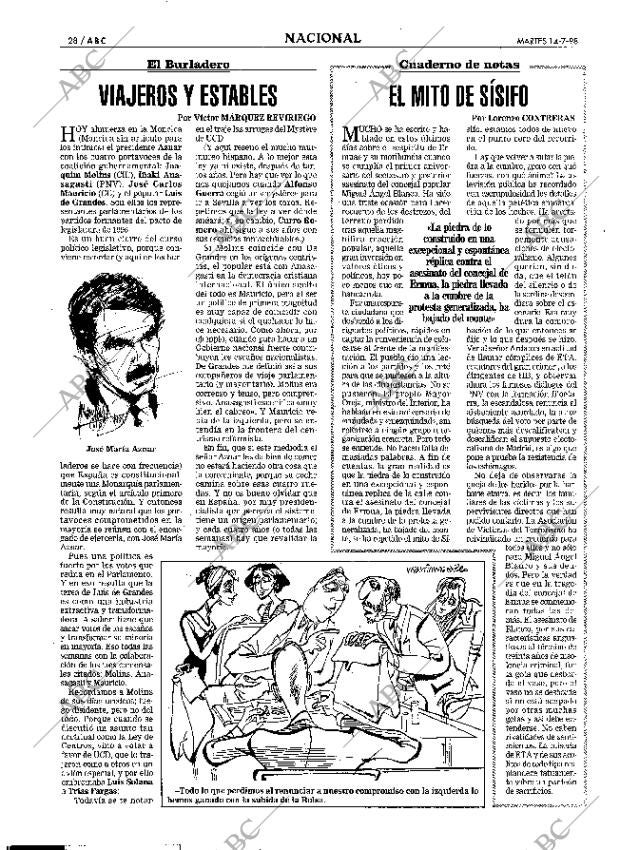 ABC MADRID 14-07-1998 página 28