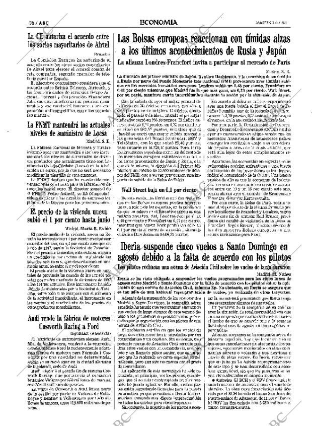 ABC MADRID 14-07-1998 página 38