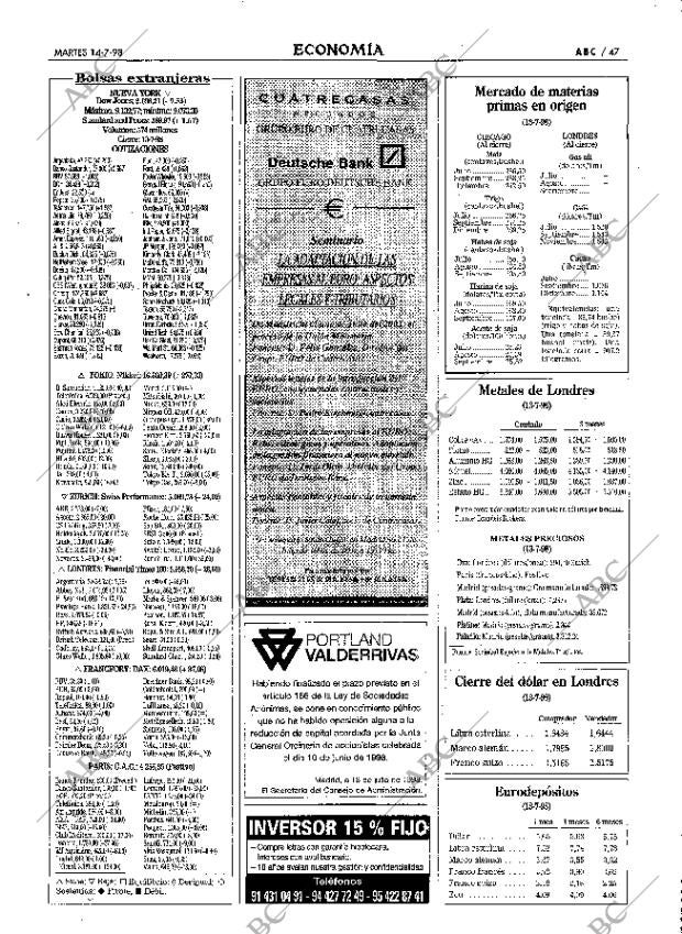 ABC MADRID 14-07-1998 página 47