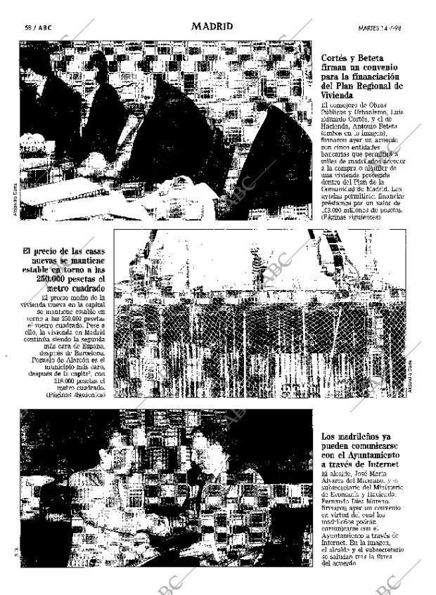 ABC MADRID 14-07-1998 página 58