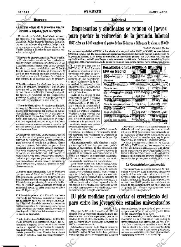 ABC MADRID 14-07-1998 página 60