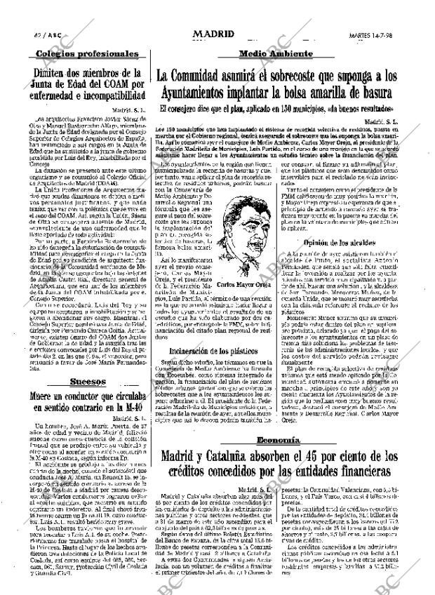 ABC MADRID 14-07-1998 página 62