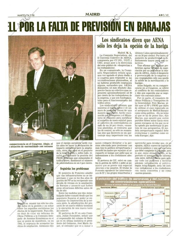 ABC MADRID 14-07-1998 página 65