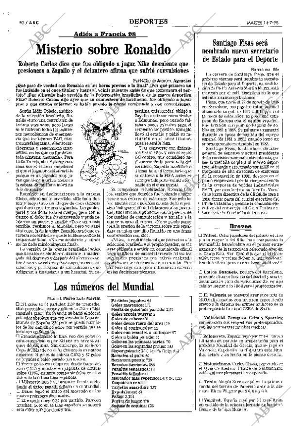 ABC MADRID 14-07-1998 página 80