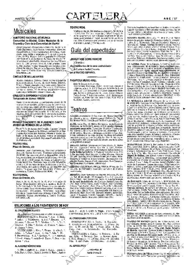 ABC MADRID 14-07-1998 página 87