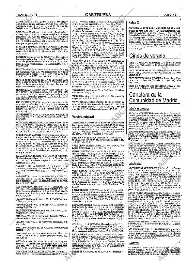 ABC MADRID 14-07-1998 página 91