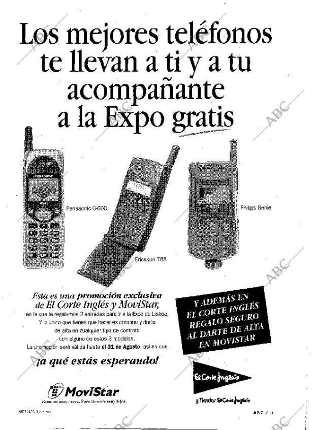 ABC MADRID 17-07-1998 página 11