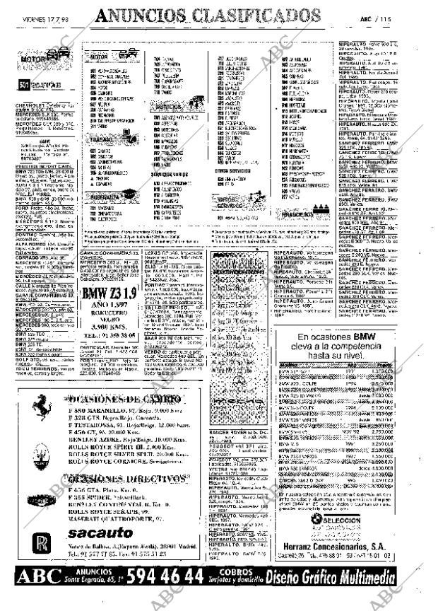 ABC MADRID 17-07-1998 página 115