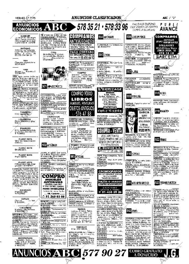 ABC MADRID 17-07-1998 página 121