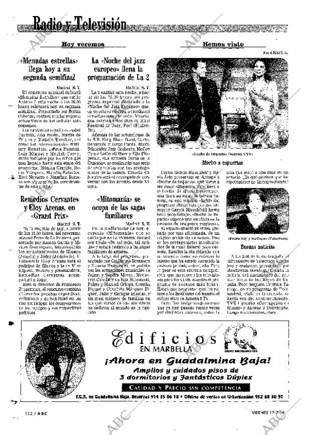 ABC MADRID 17-07-1998 página 132
