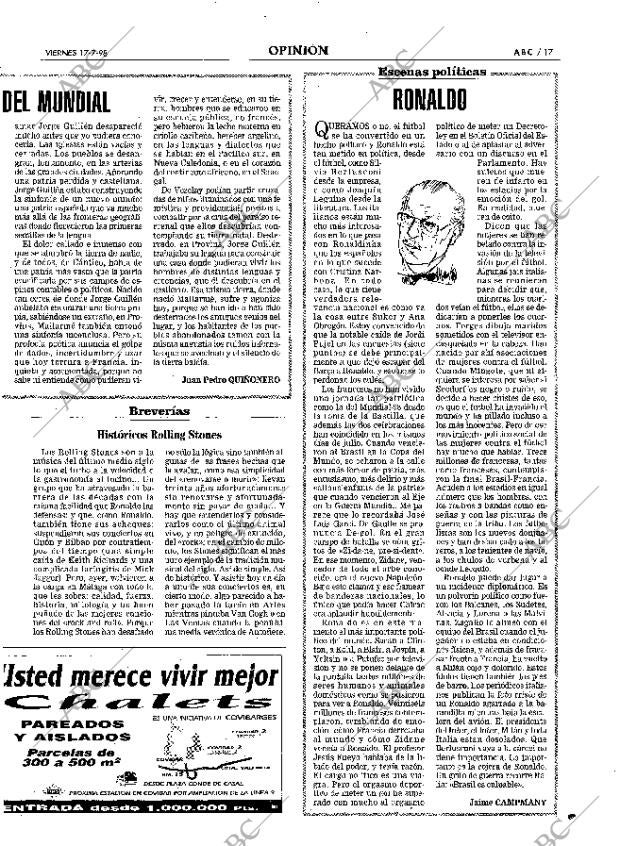 ABC MADRID 17-07-1998 página 17