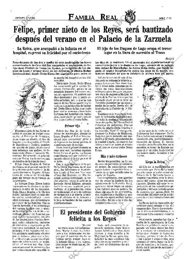 ABC MADRID 17-07-1998 página 19