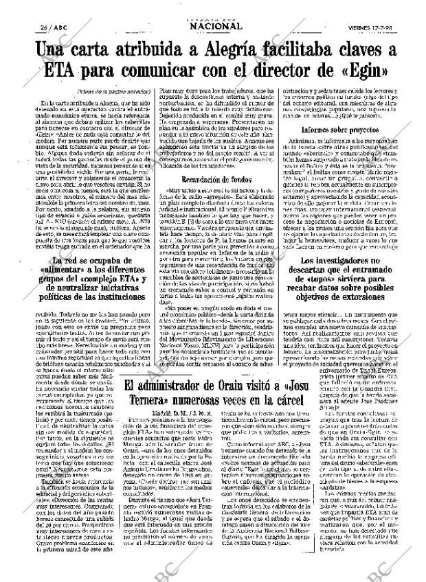 ABC MADRID 17-07-1998 página 26