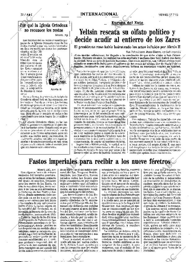 ABC MADRID 17-07-1998 página 32
