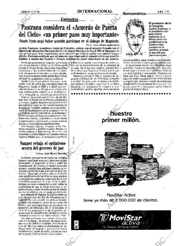 ABC MADRID 17-07-1998 página 35