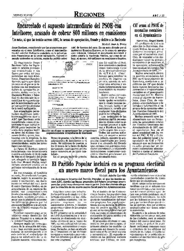 ABC MADRID 17-07-1998 página 55