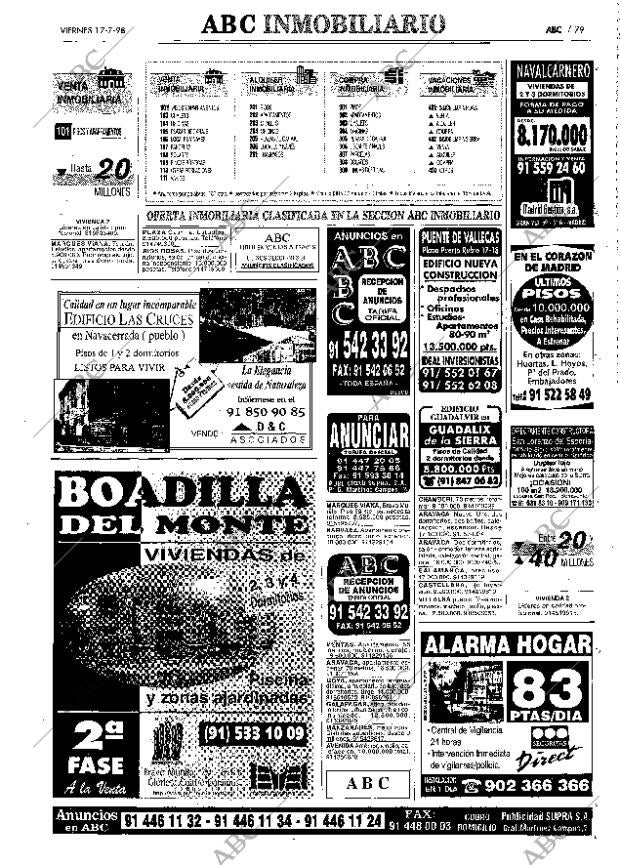 ABC MADRID 17-07-1998 página 79
