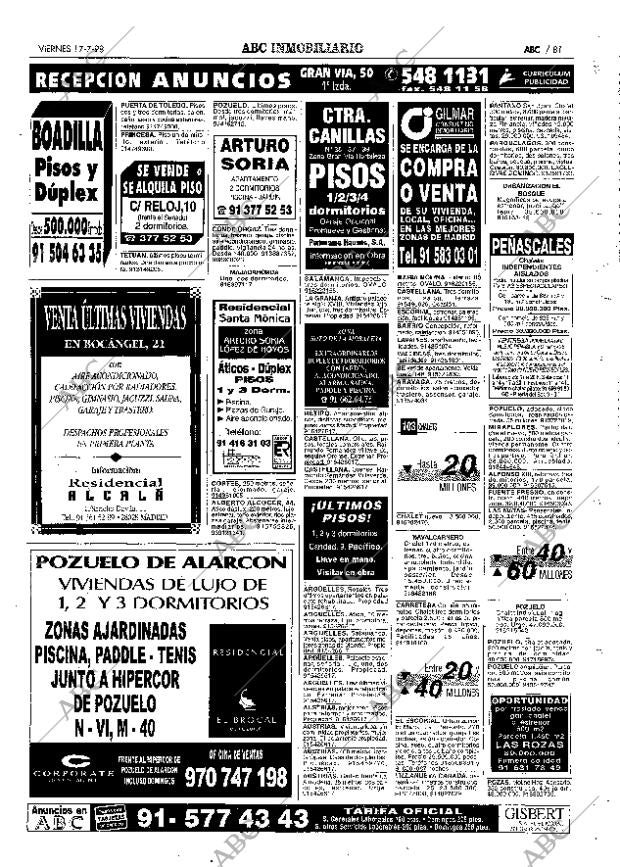 ABC MADRID 17-07-1998 página 81