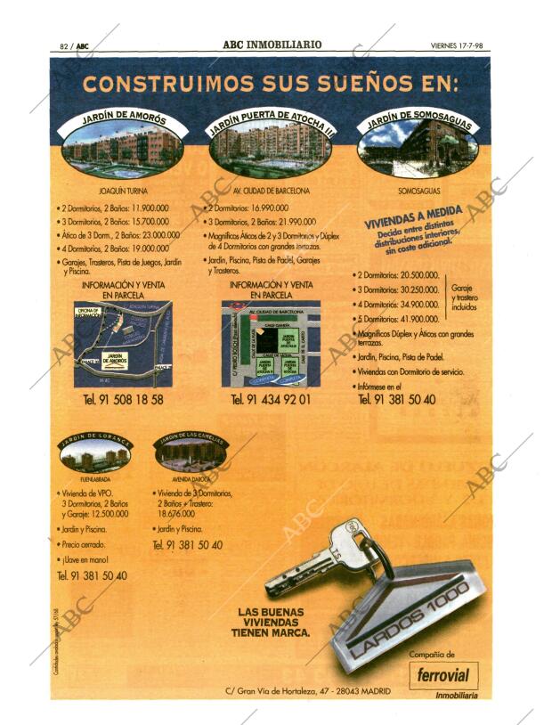 ABC MADRID 17-07-1998 página 82