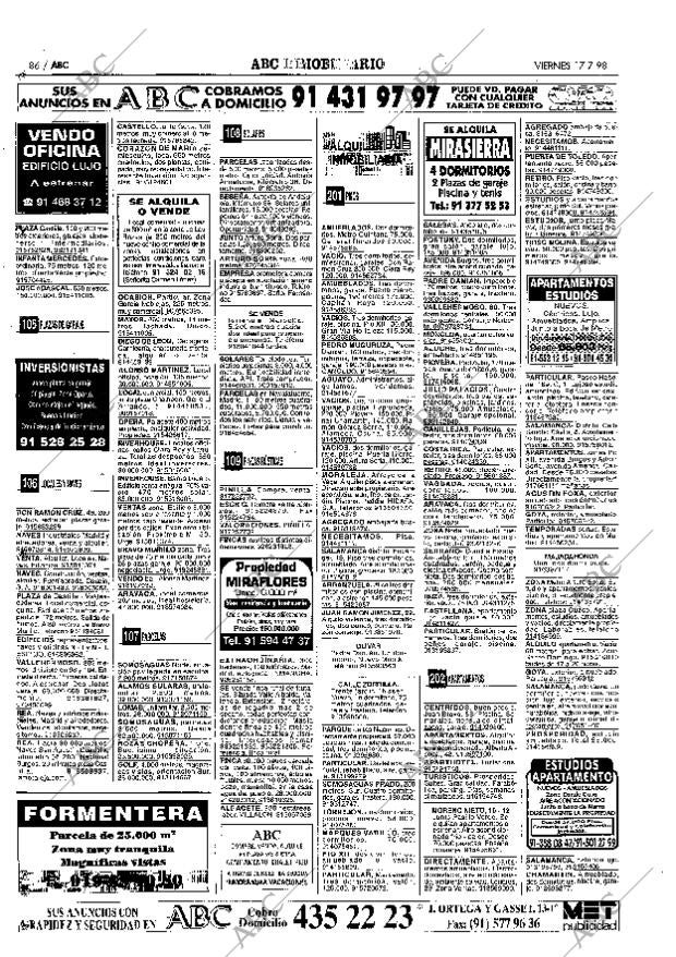 ABC MADRID 17-07-1998 página 86