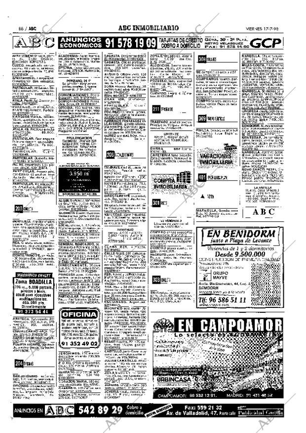 ABC MADRID 17-07-1998 página 88