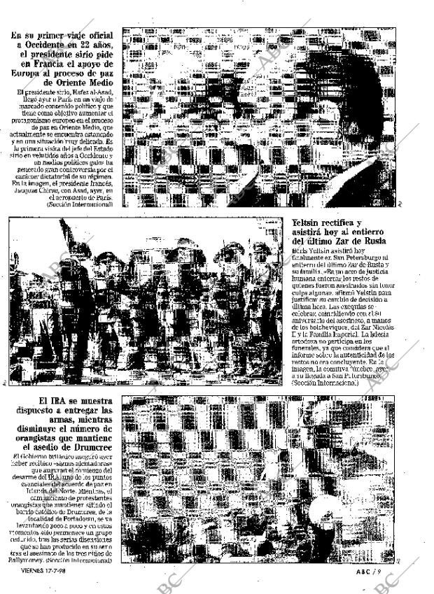 ABC MADRID 17-07-1998 página 9