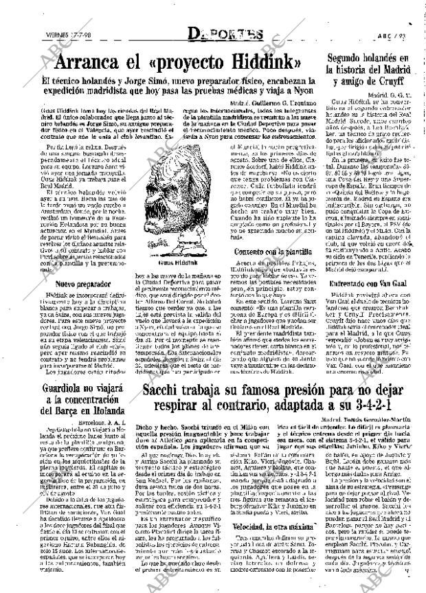 ABC MADRID 17-07-1998 página 93