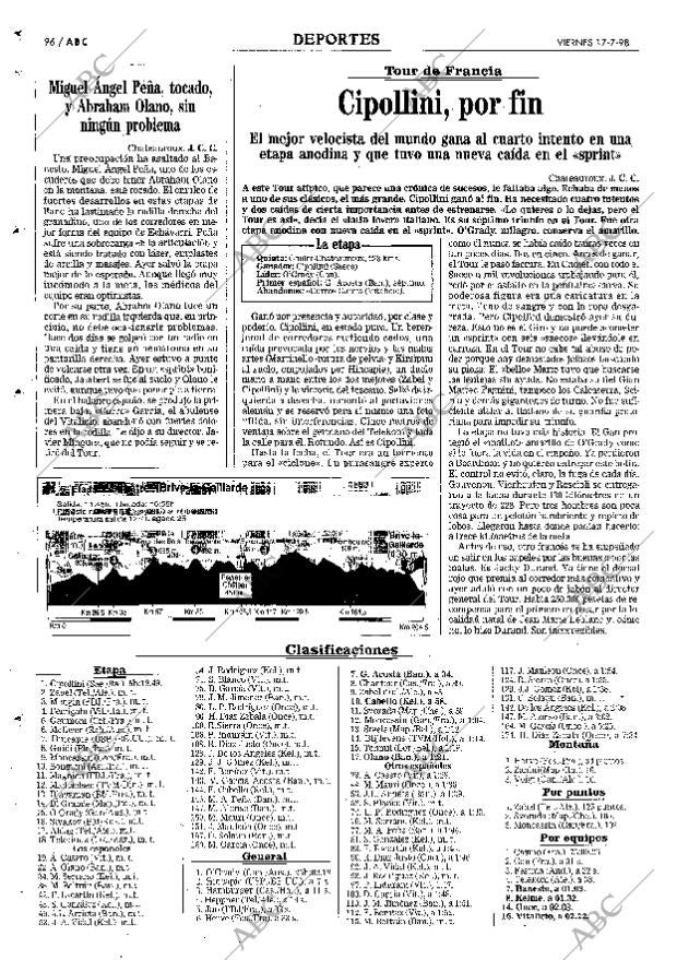 ABC MADRID 17-07-1998 página 96