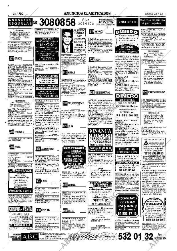 ABC MADRID 23-07-1998 página 106