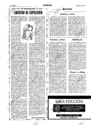 ABC MADRID 23-07-1998 página 16