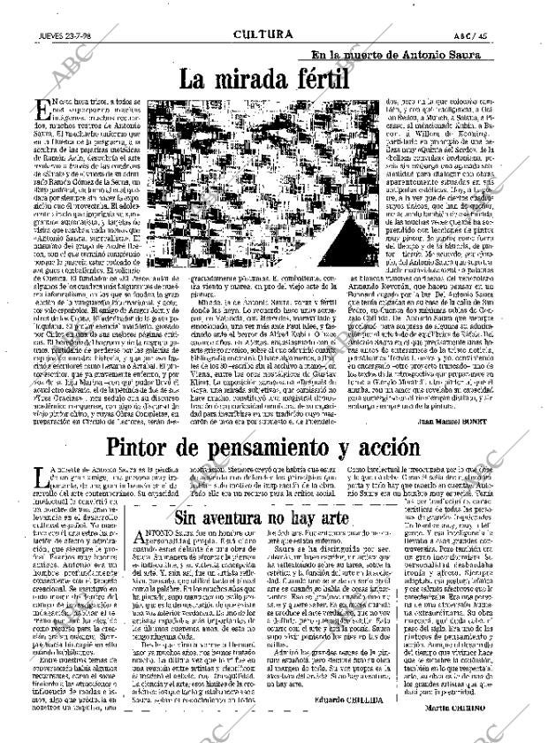 ABC MADRID 23-07-1998 página 45