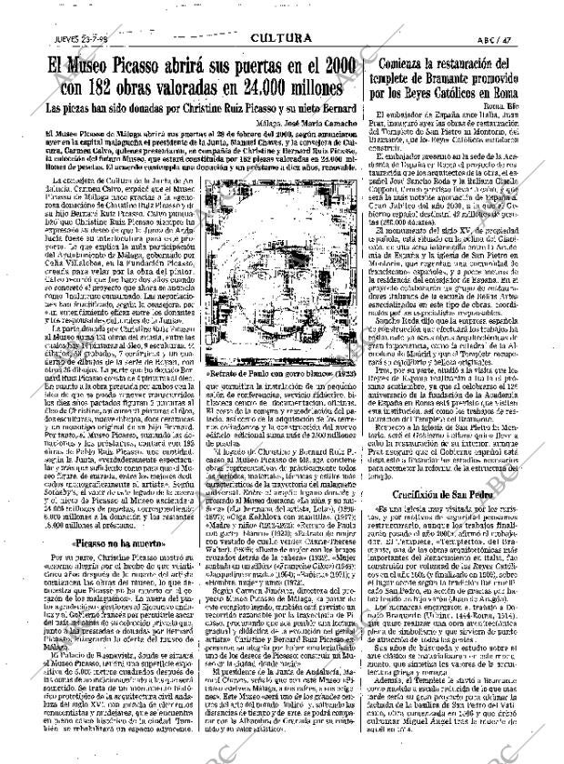 ABC MADRID 23-07-1998 página 47
