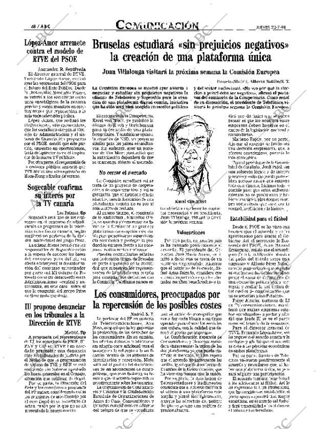 ABC MADRID 23-07-1998 página 48