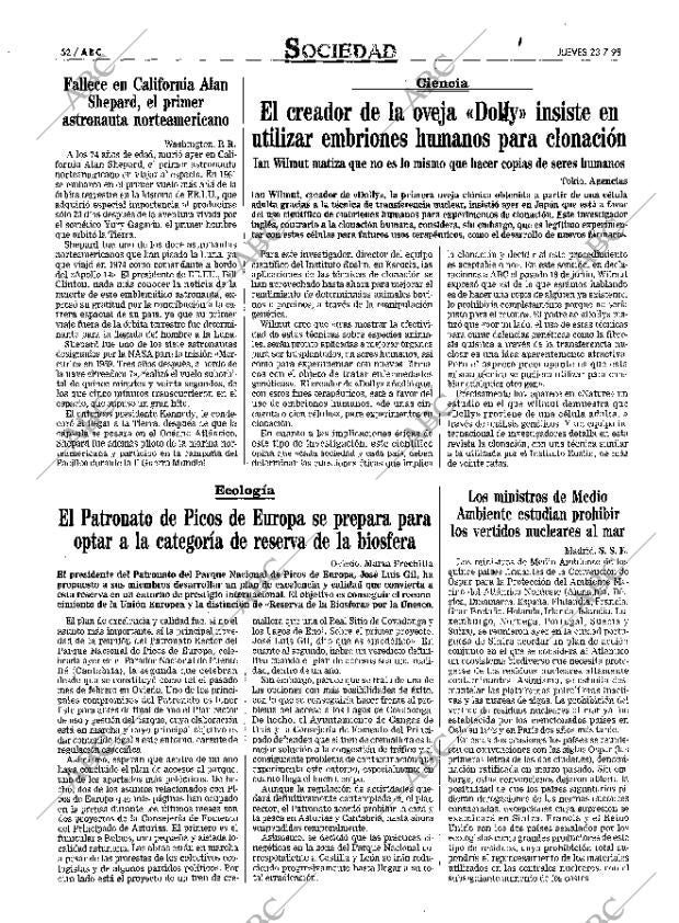 ABC MADRID 23-07-1998 página 52
