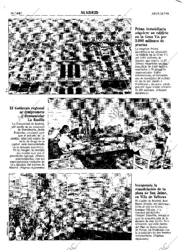 ABC MADRID 23-07-1998 página 56