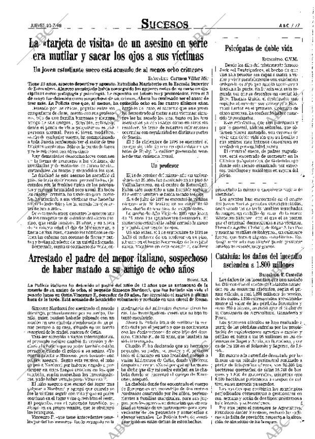 ABC MADRID 23-07-1998 página 77