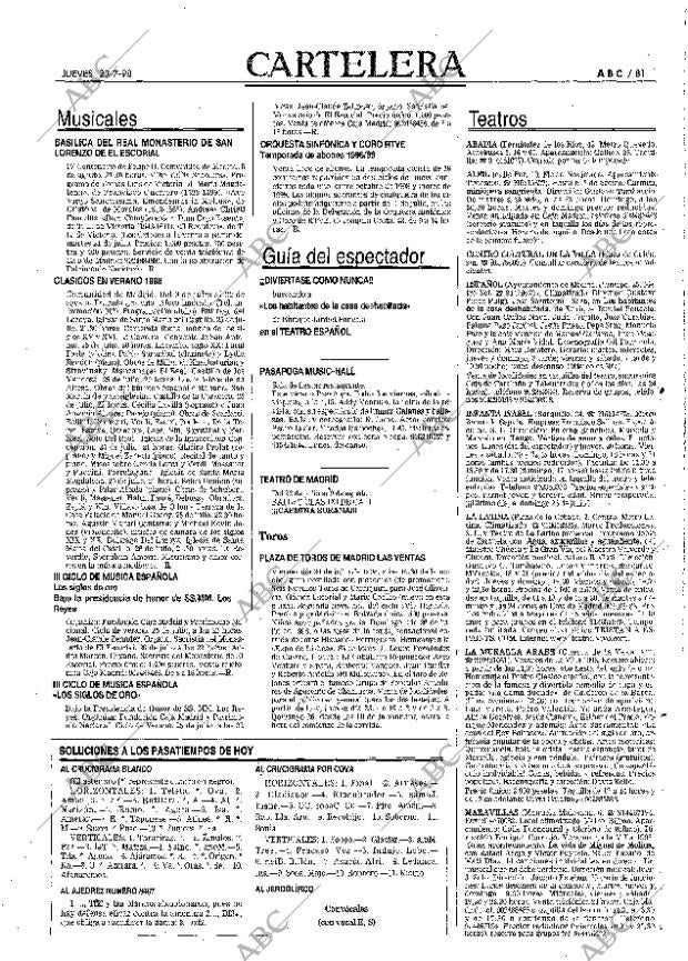 ABC MADRID 23-07-1998 página 81