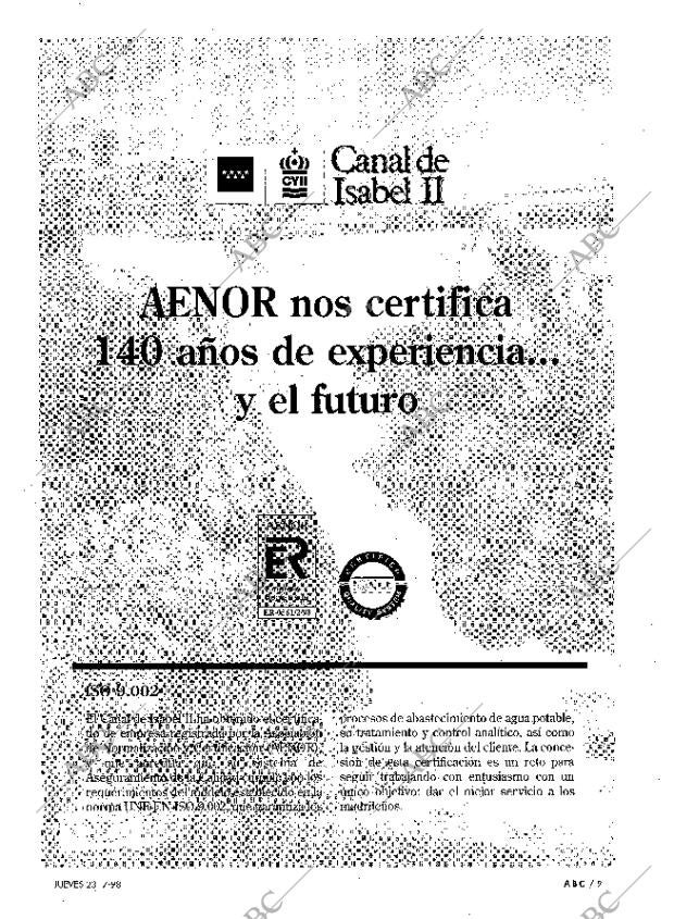ABC MADRID 23-07-1998 página 9