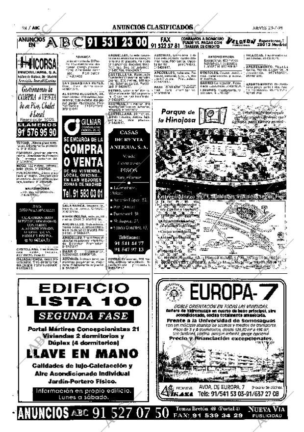 ABC MADRID 23-07-1998 página 94