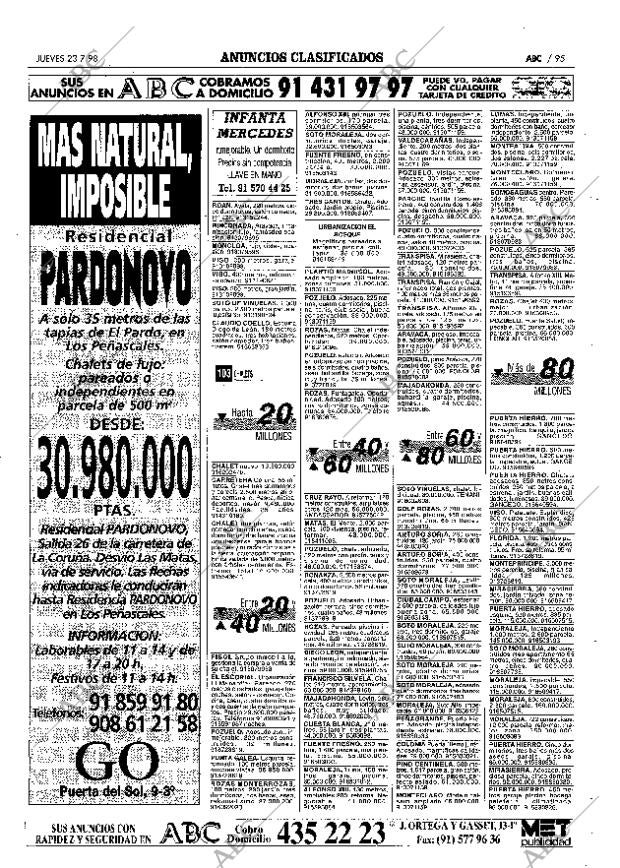 ABC MADRID 23-07-1998 página 95