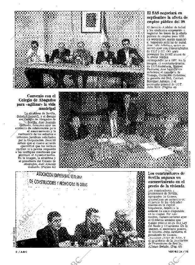 ABC SEVILLA 24-07-1998 página 8