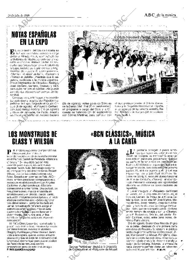 CULTURAL MADRID 24-07-1998 página 45