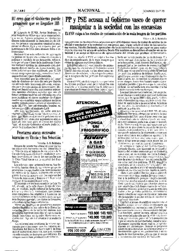 ABC MADRID 26-07-1998 página 28