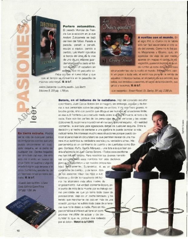 BLANCO Y NEGRO MADRID 26-07-1998 página 10