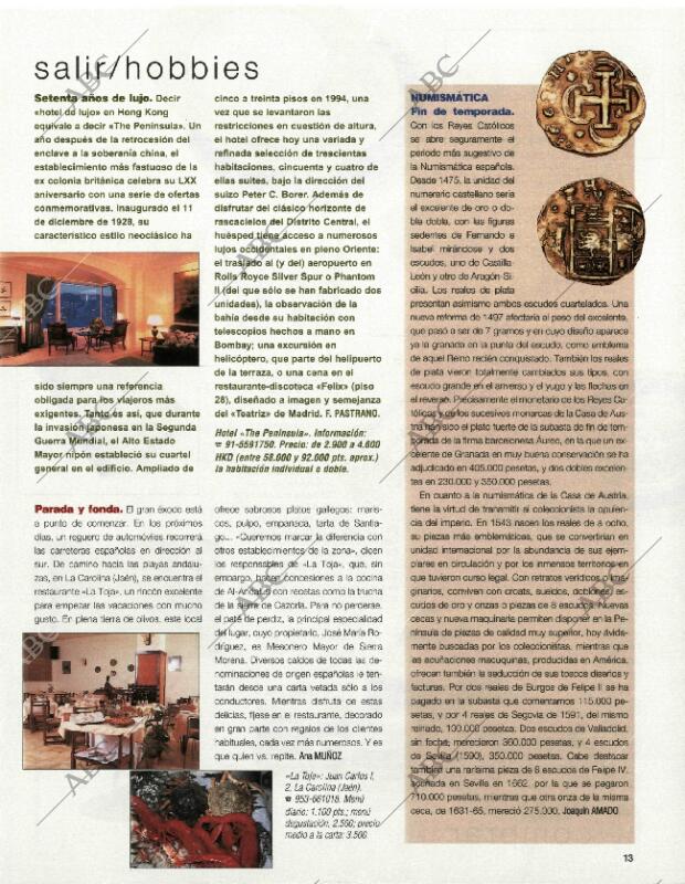 BLANCO Y NEGRO MADRID 26-07-1998 página 13